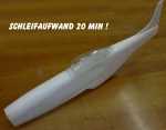 Gewicht wie abgebildet 72gr. Superstabil! Man kann das Gewicht problemlos noch weiter reduzieren, wenn man zwei Rumpfh�lften erstellt und diese vor dem Zusammenkleben innen weiter ausschleift. 60gr ist bestimmt erreichbar.
