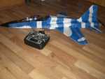 Akku: 11,1V 1500 mAh
Motor: 150W Brushless Motor
Regler: 25A max. 30A
Servos: 3 stk. je 9Gr.
Fluggewicht: 435 Gr.