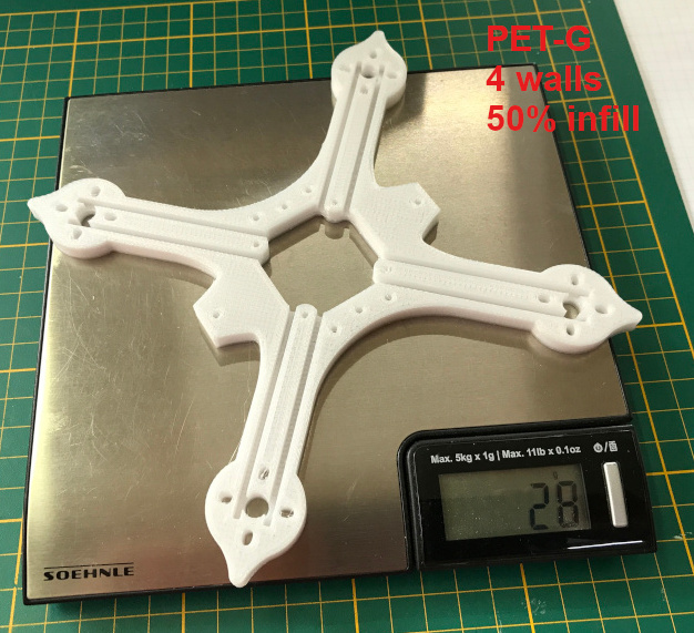 Gedruckt PET-G / 28gr