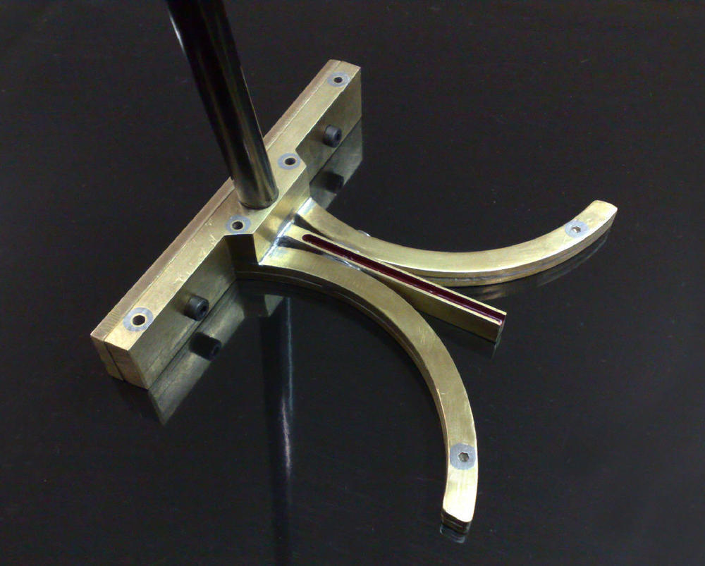 Putter, massiv Messing, Gewicht 550gr, 2°Loft, 13° Lie