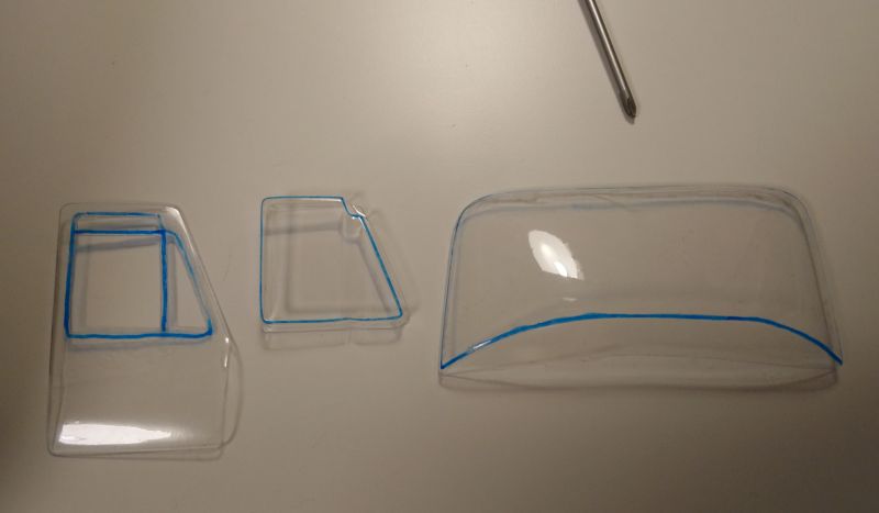 217 Rechte Tür und Frontscheibe in Vorbereitung (217)