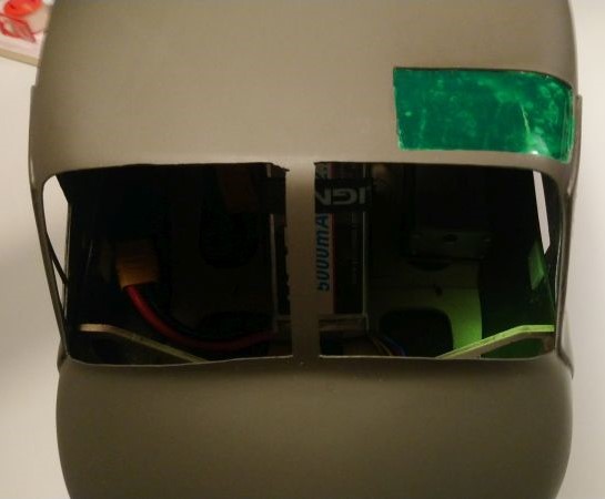 261 es leuchtet sogar wie im Original im Cockpit grün wenn die Sonne scheint (261)