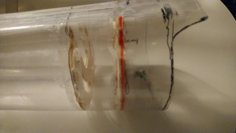 75 Spanten sind eingeklebt (75)