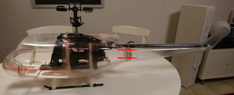 78 so werden die Schrauben später von innen durchgeführt und angezogen (78)