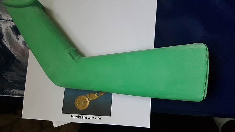 Anpassen des Heckfahrwerks