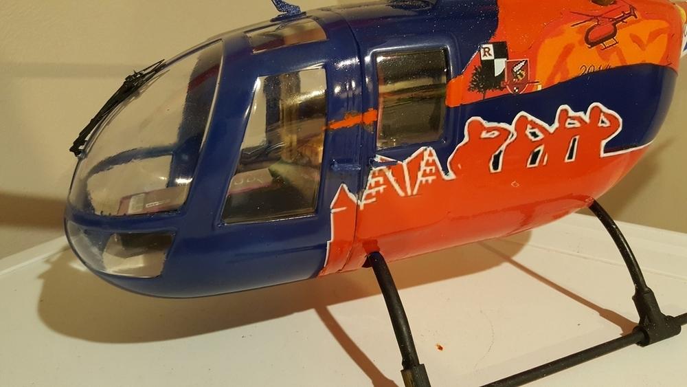 BO 105 fertig lackiert 1