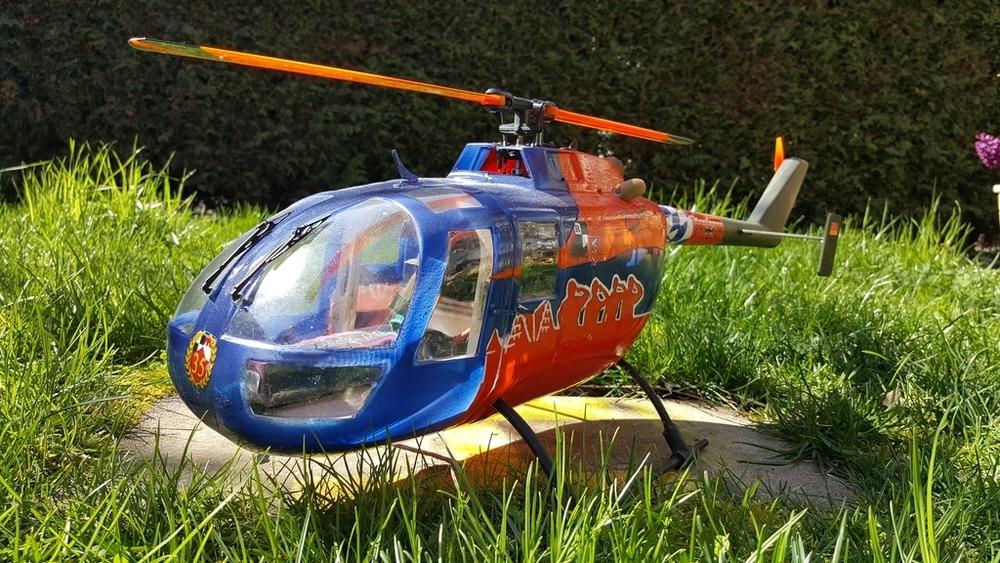 BO 105 fertig lackiert 6