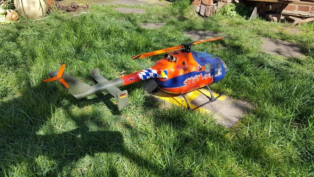 BO 105 fertig lackiert 9