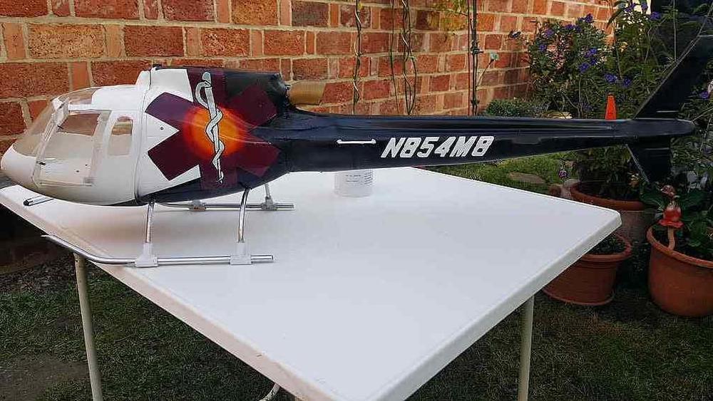 AS 350 vor dem Erstflug