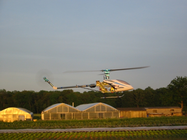 Flug mit HRU450 und TREX XL(450CDE)