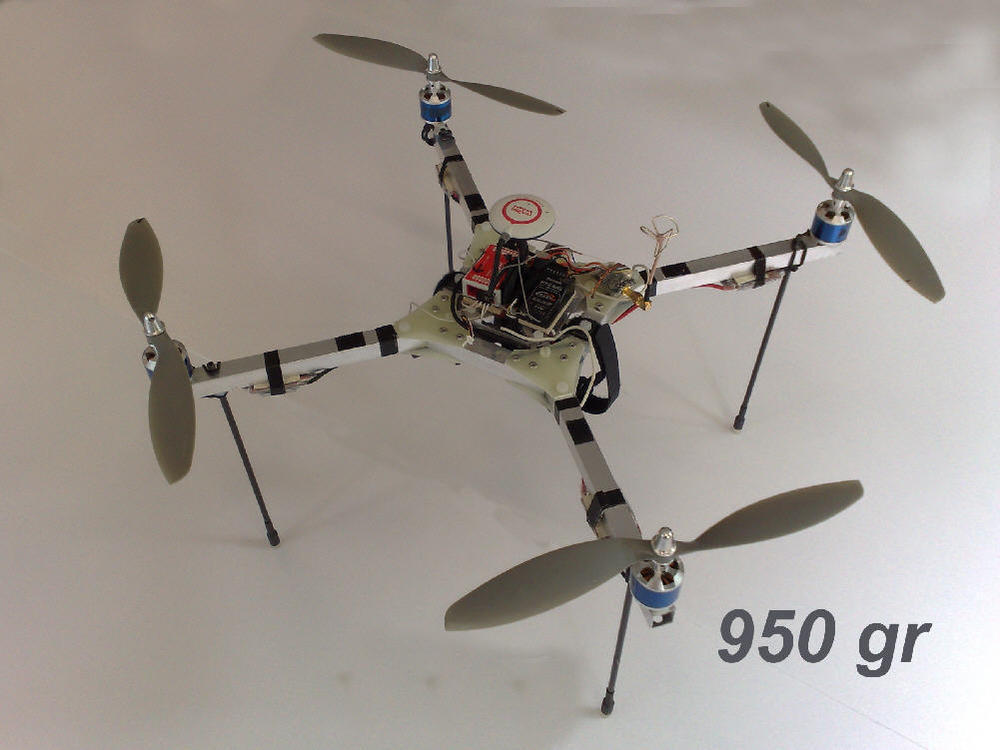 Flugfertig, ohne Akku