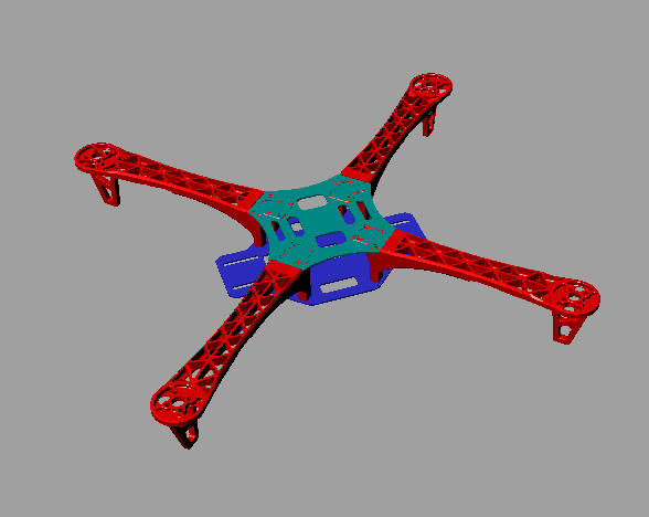 DJI-F450-FlameWheel 1