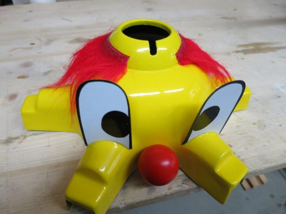 Die Haare stellen sich beim Start und bei der Landung auf!!