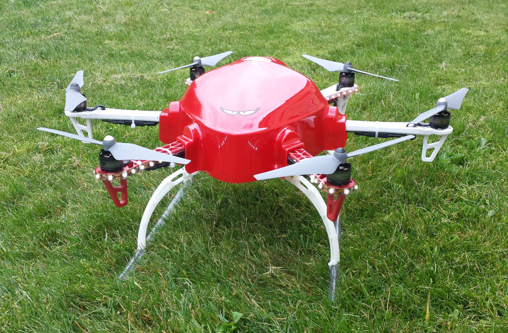 Multicopter Haube DJI Arrow GPS 014