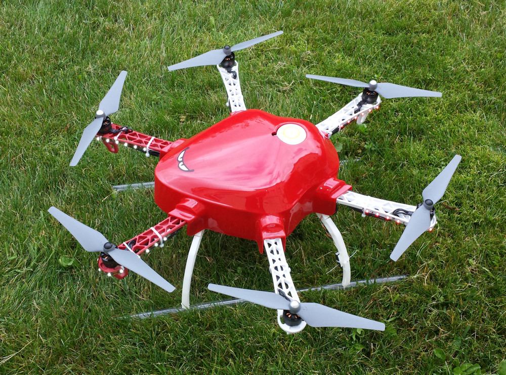 Multicopter Haube DJI Arrow GPS 015