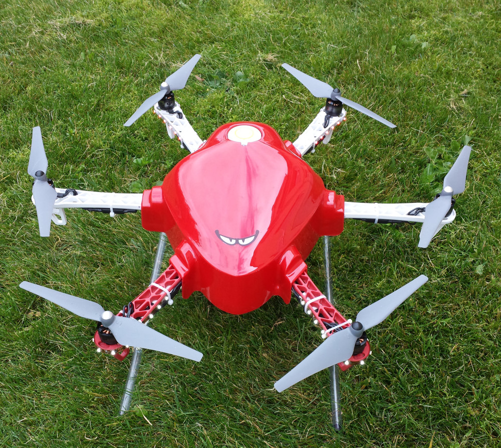 Multicopter Haube DJI Arrow GPS 016