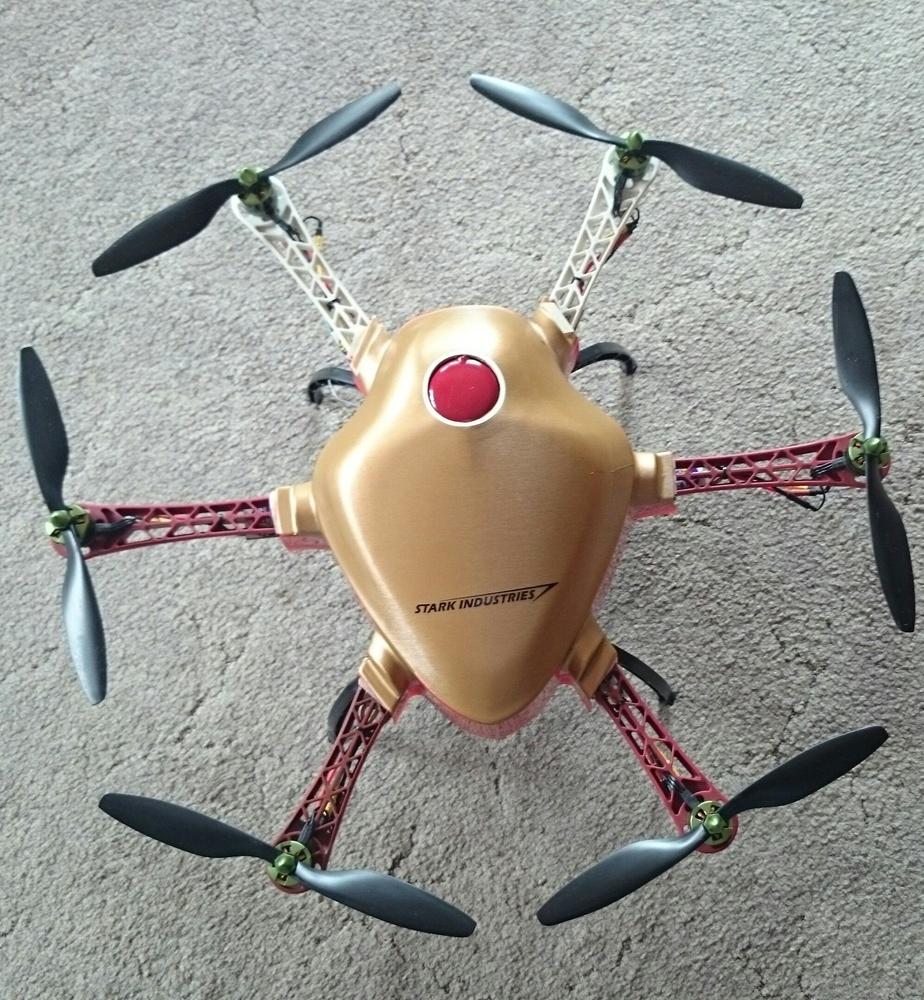 Multicopter Haube DJI Arrow GPS 017