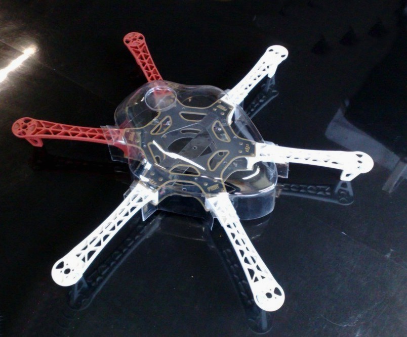 Multicopter Haube DJI Arrow GPS 07