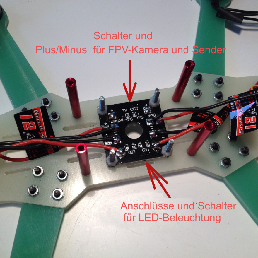 Motoranschlüsse verlöten