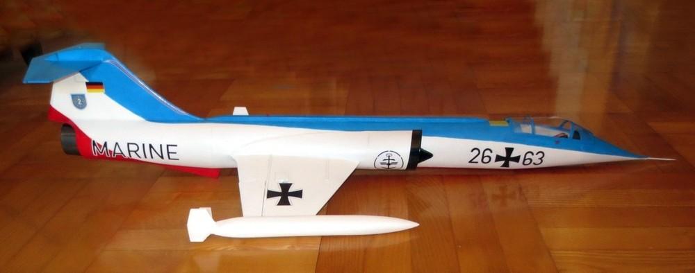 EDF GWS EDF 50 mit Feigao 5800' Inrunner an 3 S 800mAh Lipo