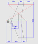 FPV BigNuri, Maße für 1900mm Spannweite