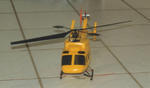 Es ist ein Fun Piccolo von Ikarus mit dem Brushless Antrieb EHS B20-2530-37S
mit 9er Ritzel, Akku E-Tec 1200, einem Empfänger ACT Micro 35MHz und einem
Master 08-B-Heli Regler. Die Flugzeit beträgt 15-20 min bei einem Gewicht
von 307g mit dem von ...