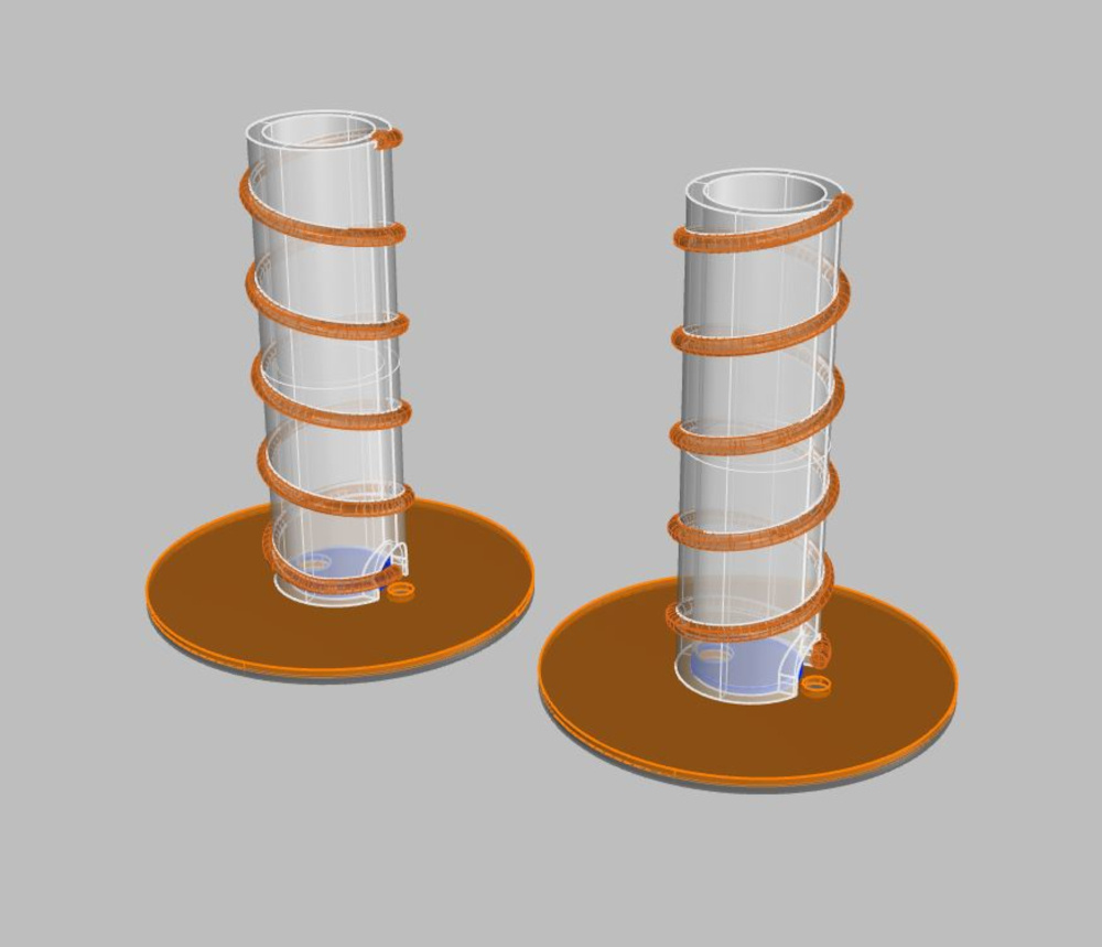 5-Turn-5,64-GHz / LHCP und RHCP