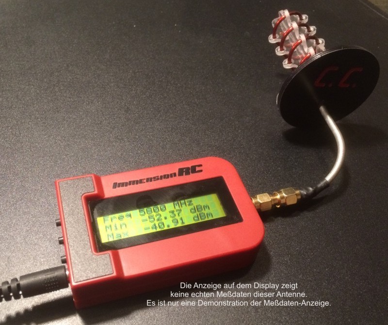 Jede Antenne wird auf Leistungfähigkeit überprüft und gemessen