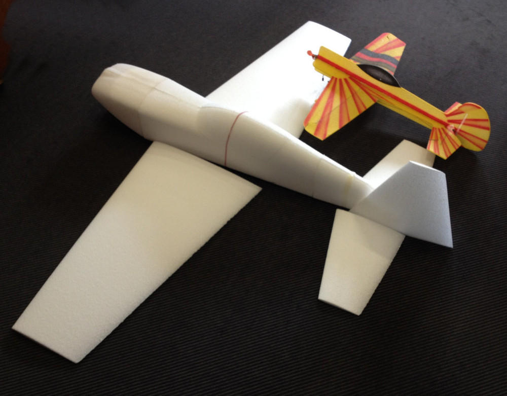 mit 80cm Shockflyer