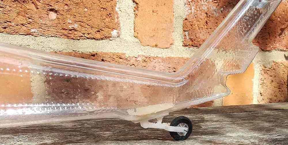 10 UH60 3D Druck Heckfahrwerk