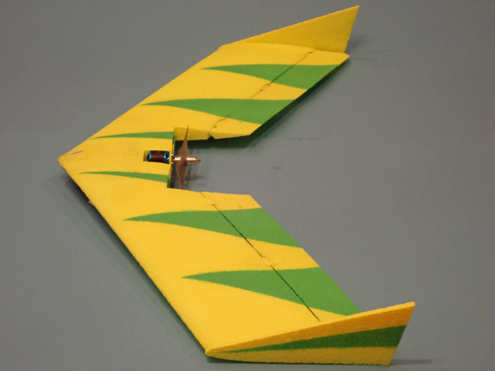 Schwerunkt: 105mm von der Spitze