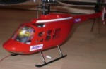 BELL JET RANGER-Rumpf f&uuml;r Piccolo & Hornet